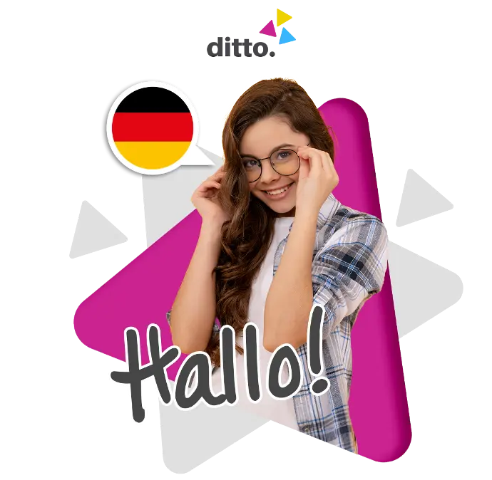 Ditto Teens German Course for Teenagers – 10 to 40 Lessons