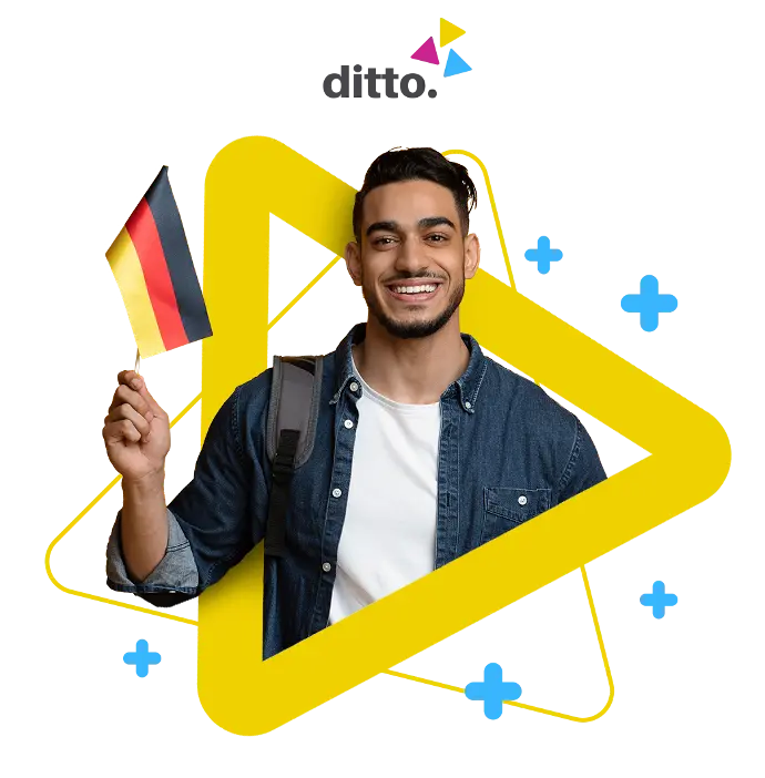 German course for adults Ditto Pro - 80 lessons