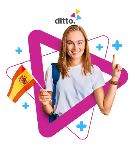 Spanish course for adults Ditto Pro - 80 lessons